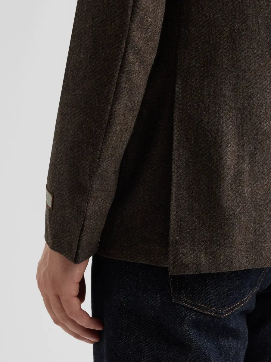 Canali Men's Raised Textured Wool Blazer | Thumbnail 8 Canali Men's Raised Textured Wool Blazer | Thumbnail 8