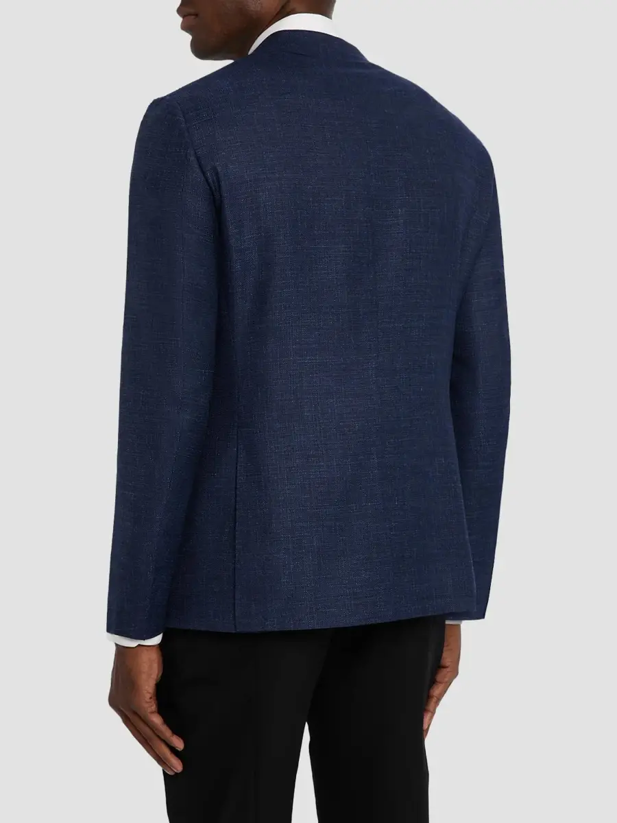 Canali Men's Wool Tweed Blazer | Thumbnail 3 Canali Men's Wool Tweed Blazer | Thumbnail 3