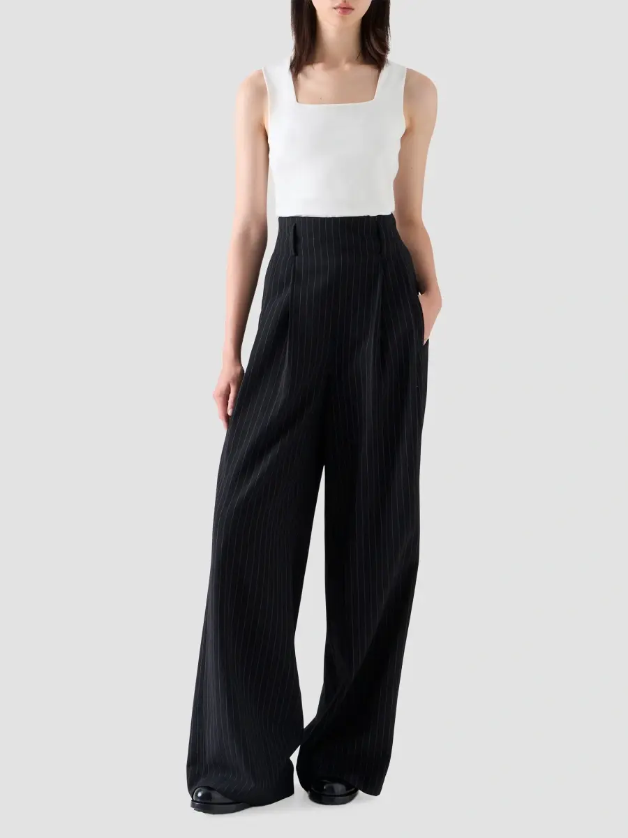 Akris punto Women's Stretch-Jersey Square Neck Top | Thumbnail 2 Akris punto Women's Stretch-Jersey Square Neck Top | Thumbnail 2