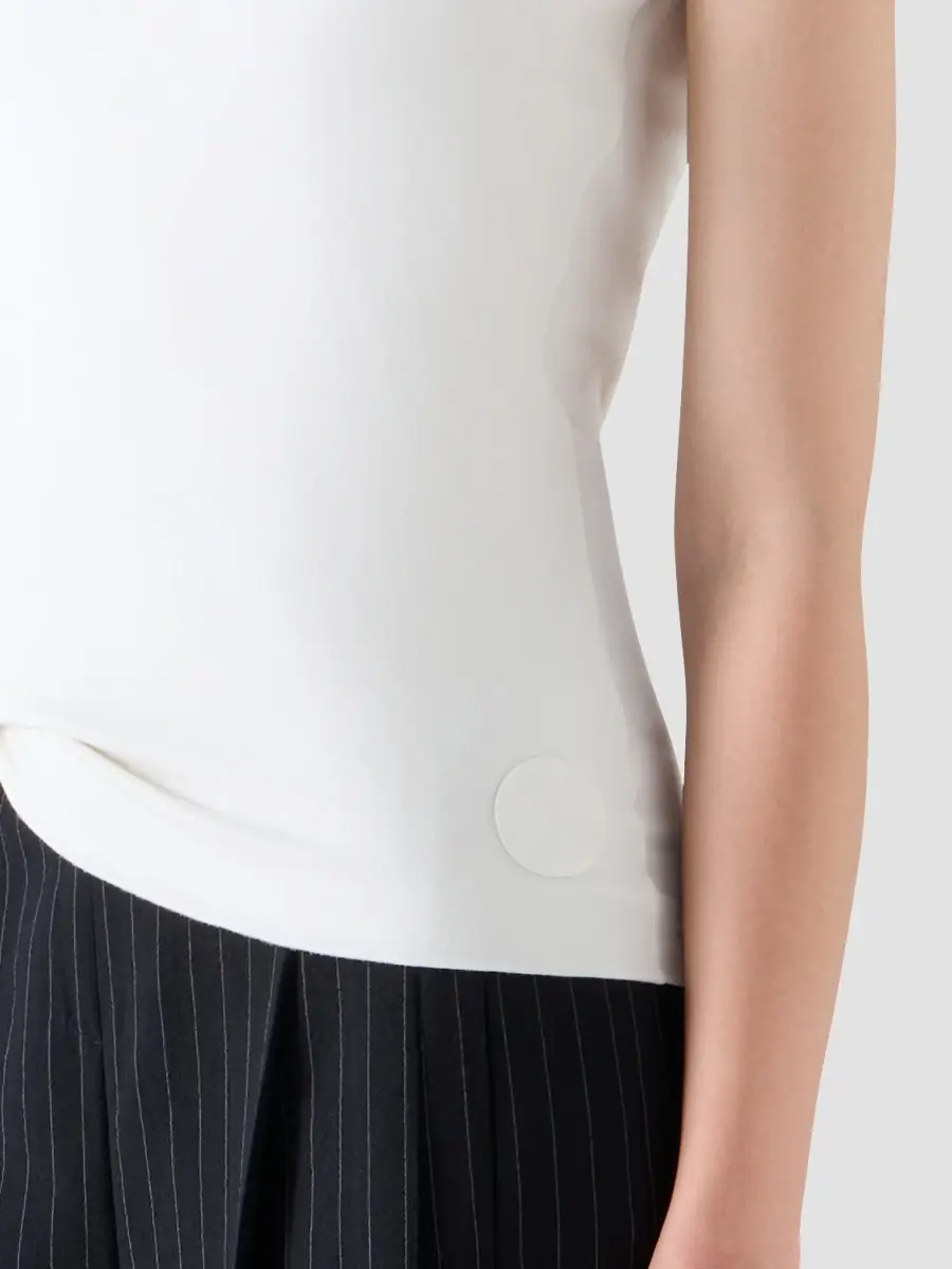 Akris punto Women's Stretch-Jersey Square Neck Top | Thumbnail 5 Akris punto Women's Stretch-Jersey Square Neck Top | Thumbnail 5