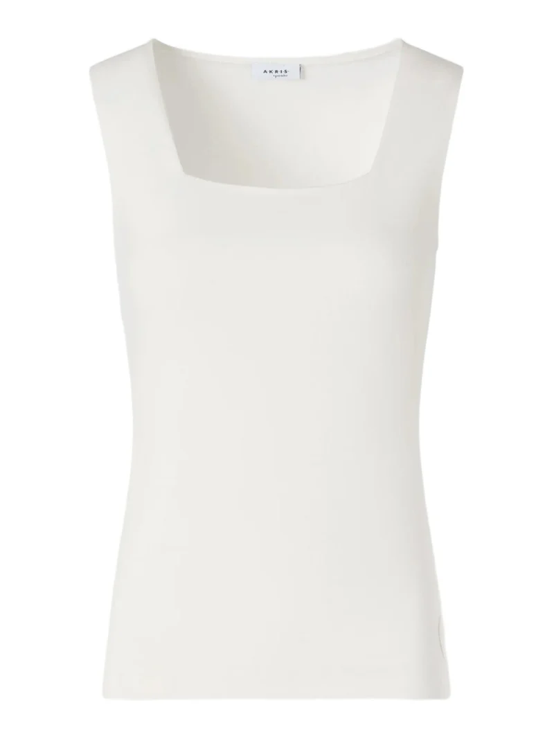 Women's Stretch-Jersey Square Neck Top