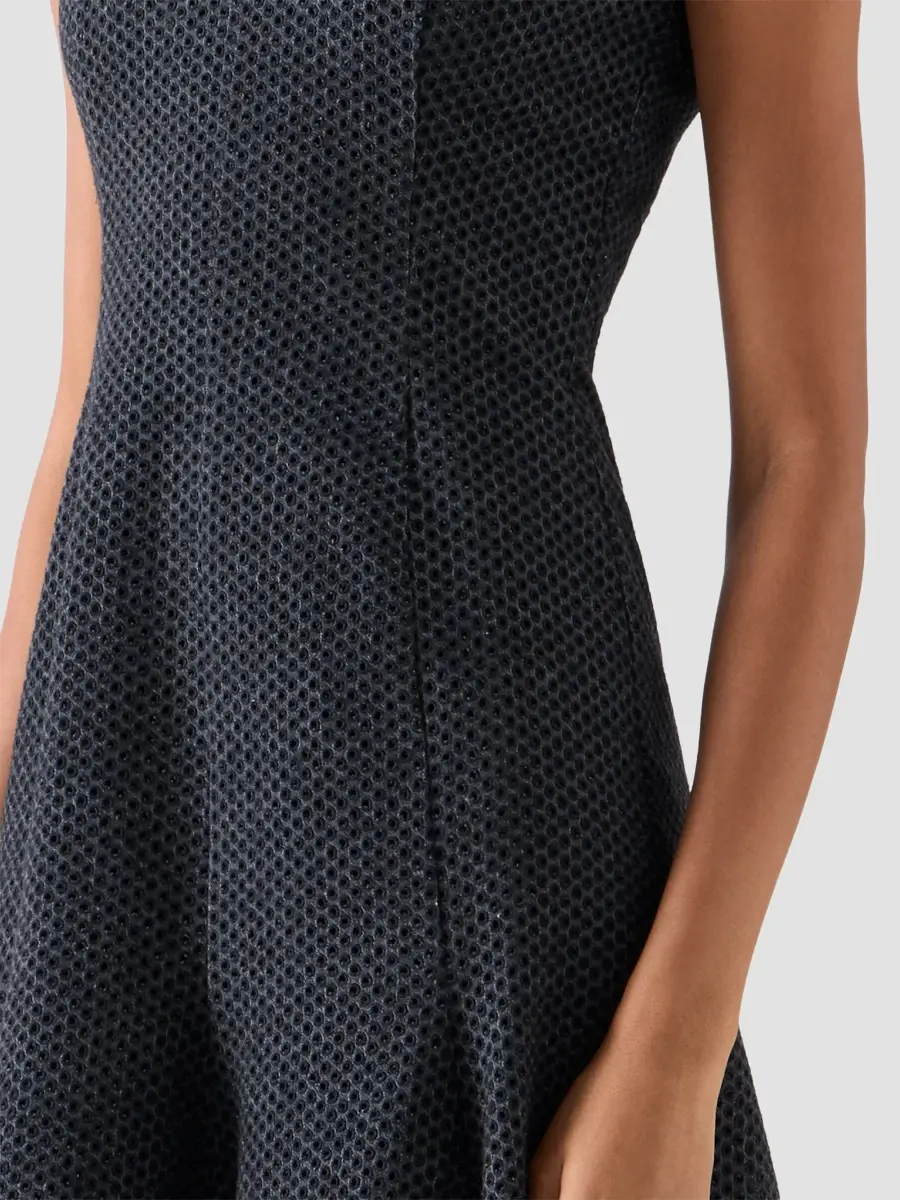 Akris punto Women's Scribble Dot-Embroidered Tulle Mini Dress | Thumbnail 5 Akris punto Women's Scribble Dot-Embroidered Tulle Mini Dress | Thumbnail 5