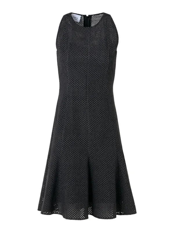 Women's Scribble Dot-Embroidered Tulle Mini Dress