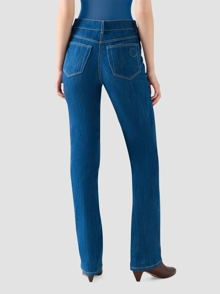 Akris punto Women's Full Length Slim-Leg Jeans | Thumbnail 3 Akris punto Women's Full Length Slim-Leg Jeans | Thumbnail 3