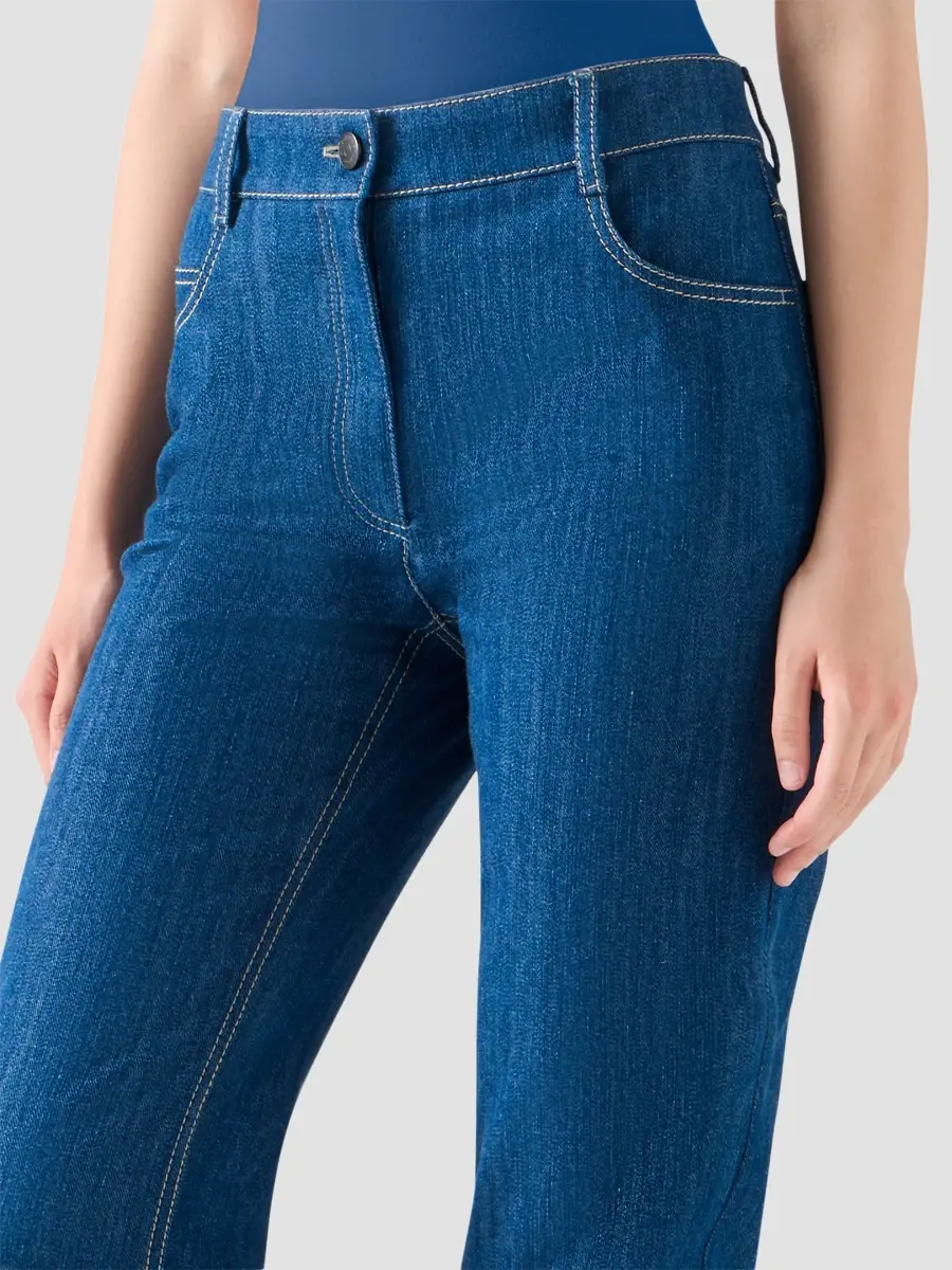 Akris punto Women's Full Length Slim-Leg Jeans | Thumbnail 4 Akris punto Women's Full Length Slim-Leg Jeans | Thumbnail 4