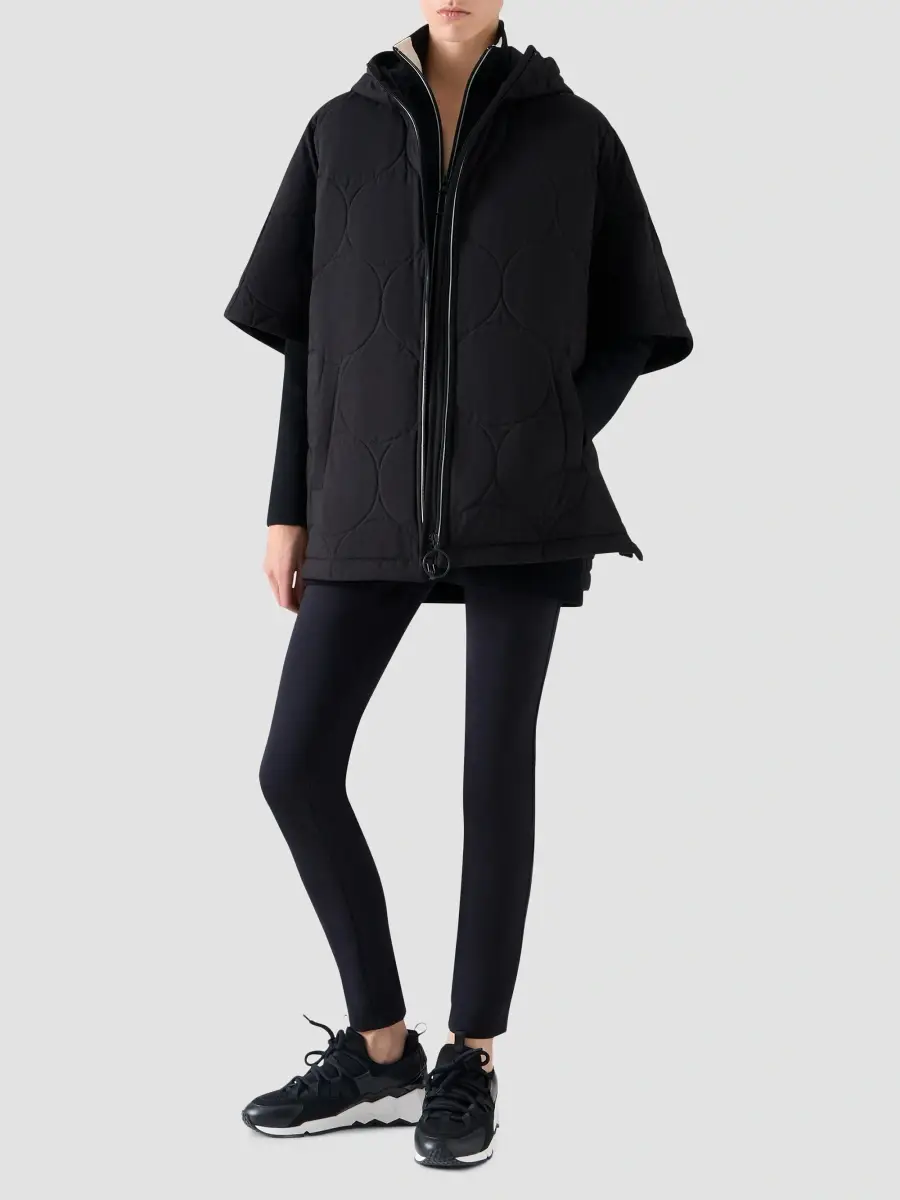 Akris punto Women's Short-Sleeve Puffer Coat | Thumbnail 2