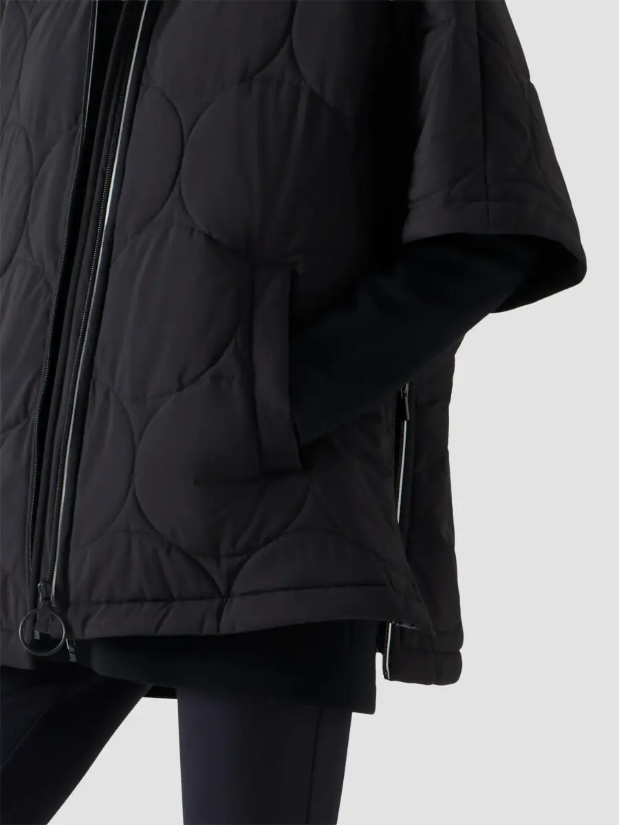Akris punto Women's Short-Sleeve Puffer Coat | Thumbnail 5