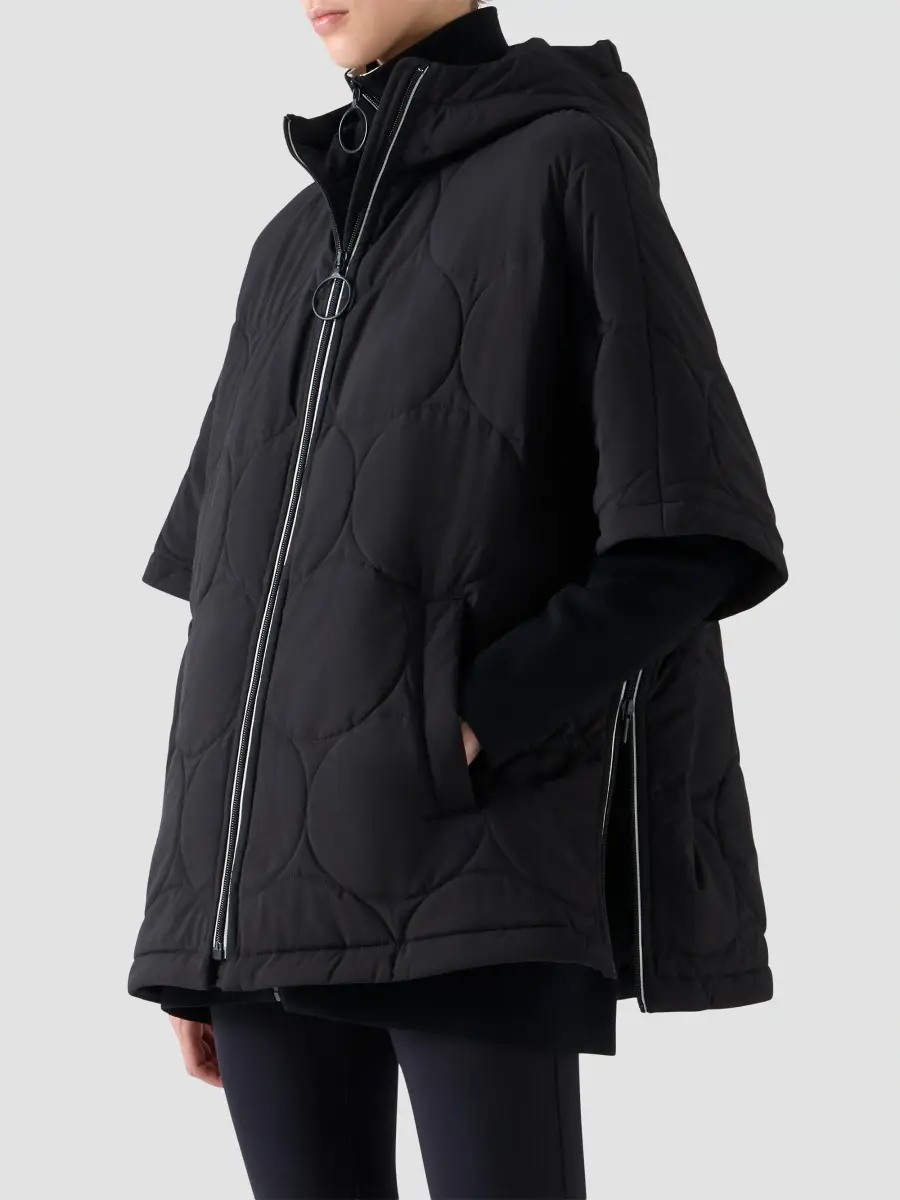 Akris punto Women's Short-Sleeve Puffer Coat | Thumbnail 6