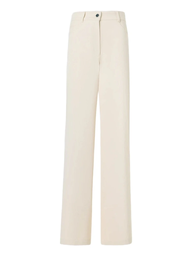 Women's Cooper Washed Denim Wide-Leg Pants