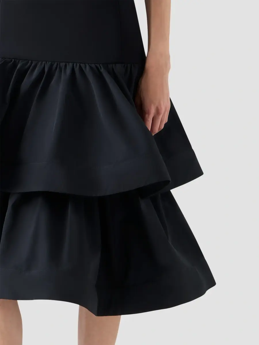 Akris punto Women's Drop-Waist Midi Dress | Thumbnail 4 Akris punto Women's Drop-Waist Midi Dress | Thumbnail 4