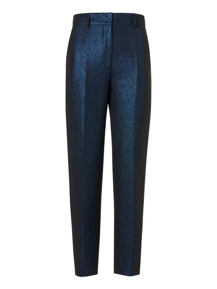 Women's Feryn Metallic Tapered-Leg Ankle Pants