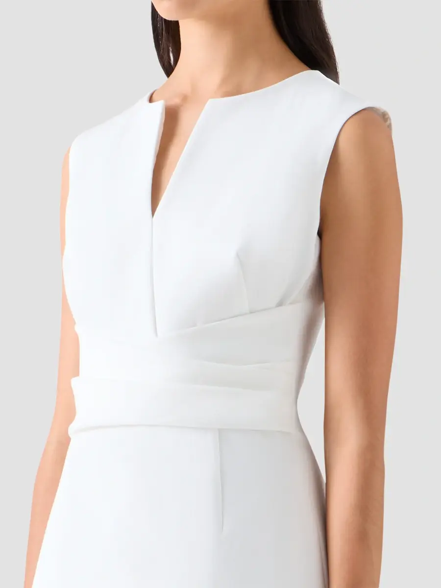 Akris punto Women's Draped Waist Sheath Mini Dress | Thumbnail 5