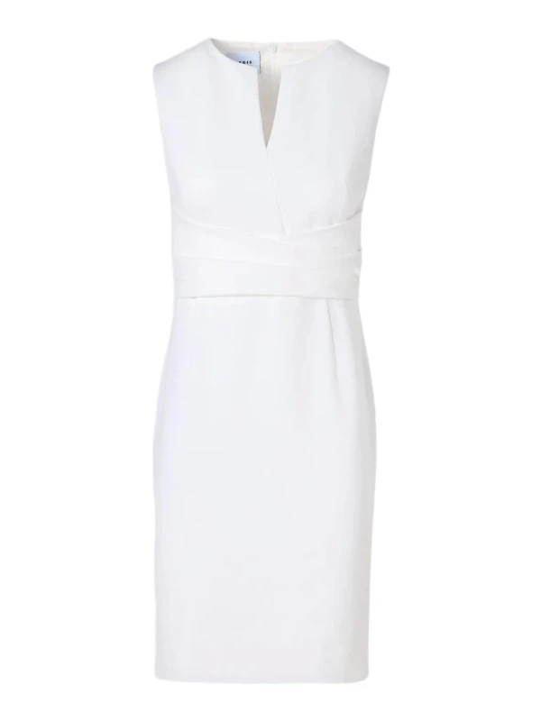 Women's Draped Waist Sheath Mini Dress