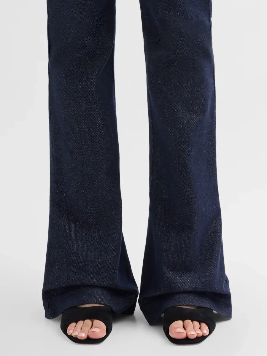 Amina Muaddi Women's Lupita 70MM Suede Mules | Thumbnail 2 Amina Muaddi Women's Lupita 70MM Suede Mules | Thumbnail 2
