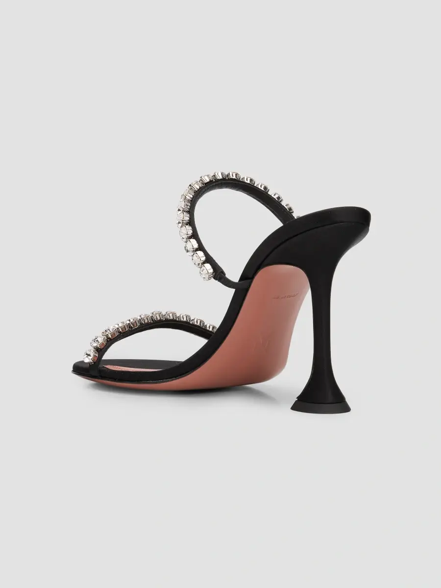 Amina Muaddi Women's 95MM Gigi Mules | Thumbnail 2 Amina Muaddi Women's 95MM Gigi Mules | Thumbnail 2