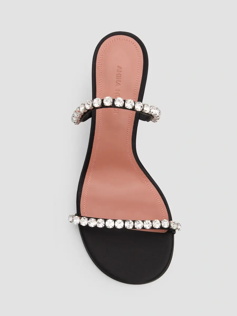 Amina Muaddi Women's 95MM Gigi Mules | Thumbnail 4 Amina Muaddi Women's 95MM Gigi Mules | Thumbnail 4
