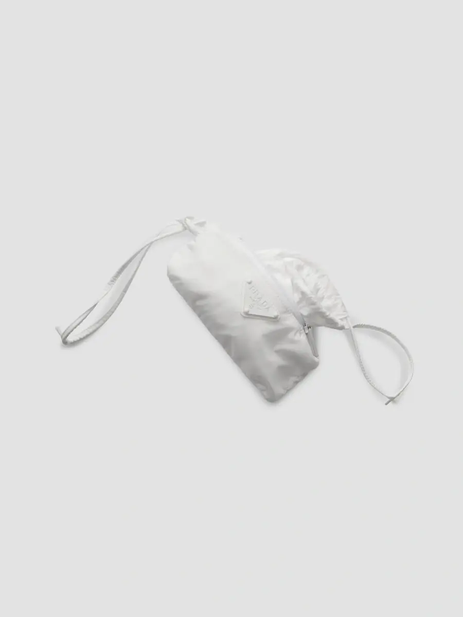 Prada Women's Foldable Re-Nylon Pouch | Thumbnail 2 Prada Women's Foldable Re-Nylon Pouch | Thumbnail 2