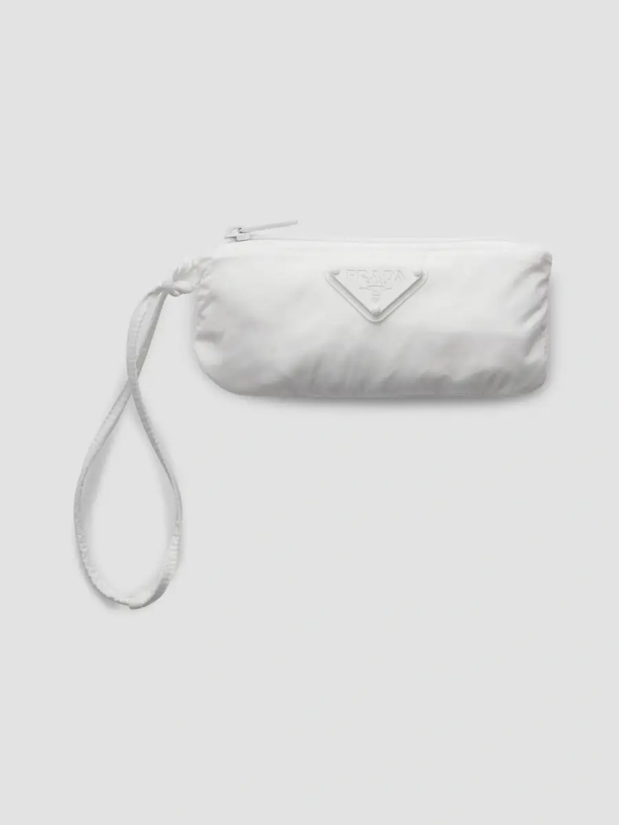 Prada Women's Foldable Re-Nylon Pouch | Thumbnail 3 Prada Women's Foldable Re-Nylon Pouch | Thumbnail 3