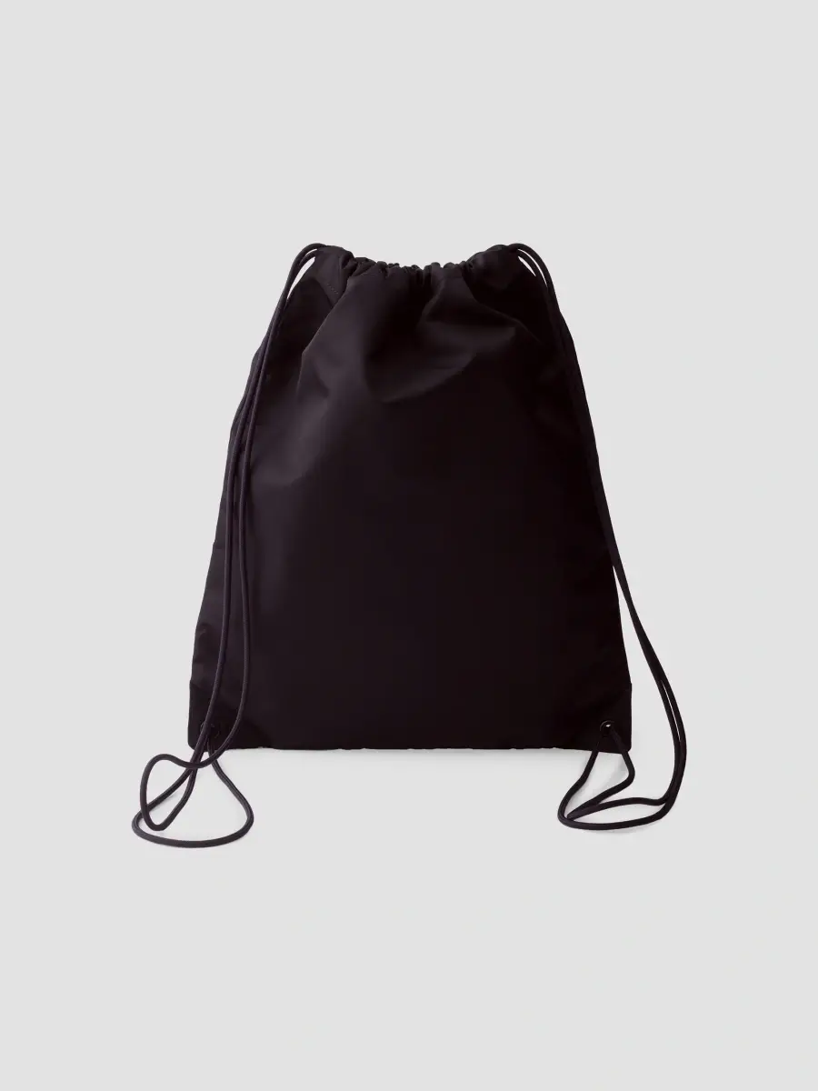 Prada Men's Re-Nylon Drawstring Backpack | Thumbnail 5 Prada Men's Re-Nylon Drawstring Backpack | Thumbnail 5