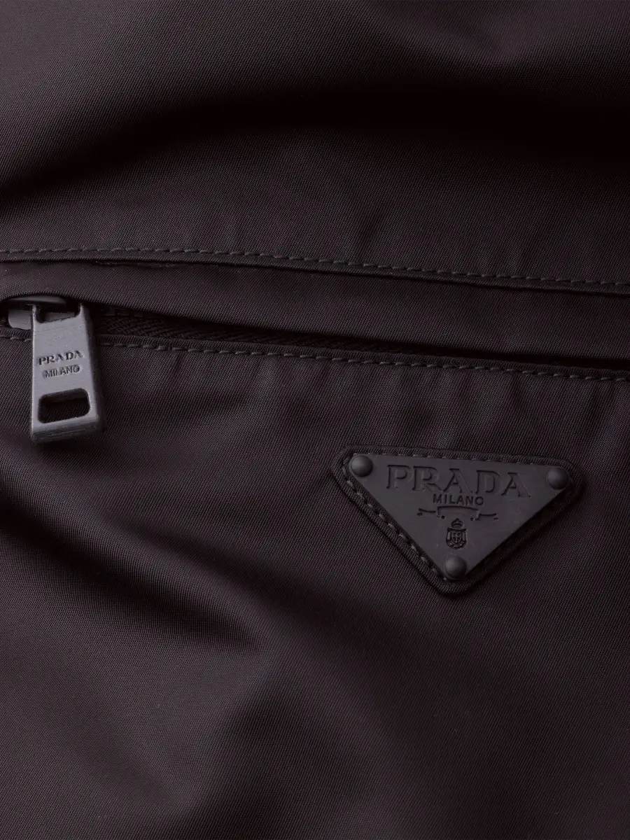 Prada Men's Re-Nylon Drawstring Backpack | Thumbnail 7 Prada Men's Re-Nylon Drawstring Backpack | Thumbnail 7