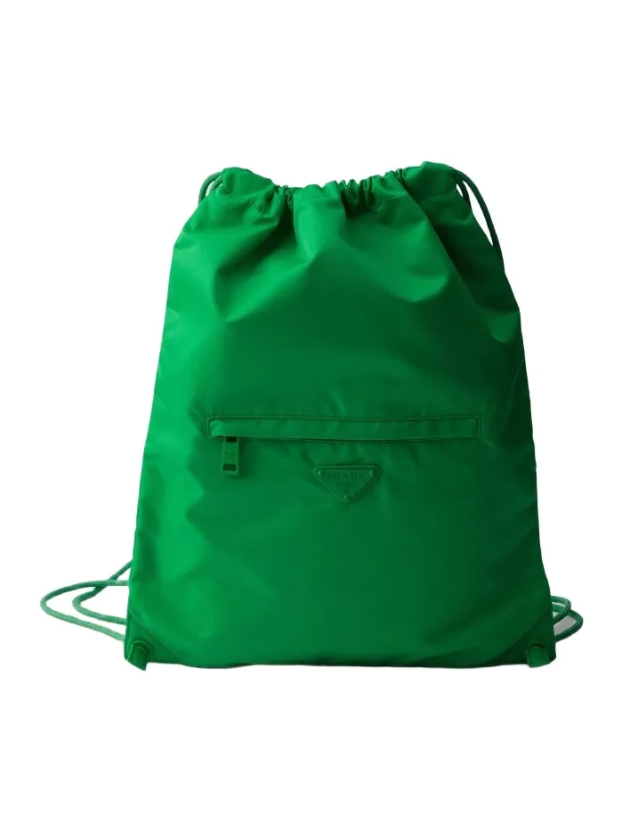 Prada Men's Re-Nylon Drawstring Backpack