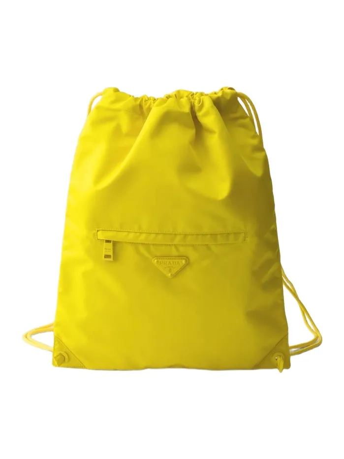 Prada Men's Re-Nylon Drawstring Backpack
