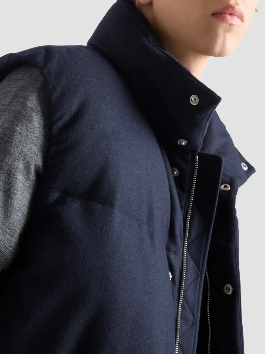 Prada Men's Re-Wool Down Vest | Thumbnail 5