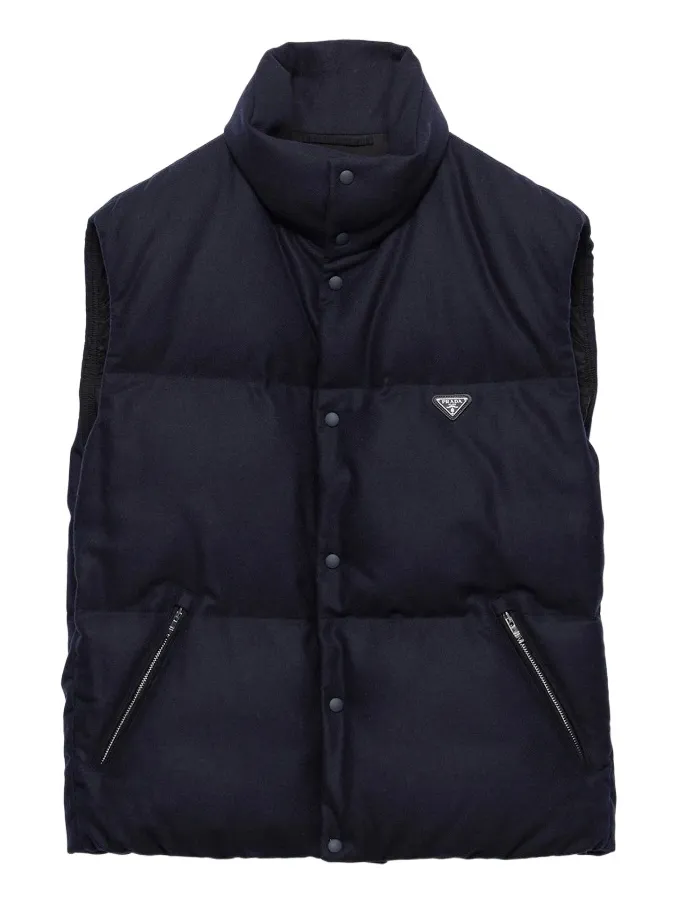 Prada Men's Re-Wool Down Vest