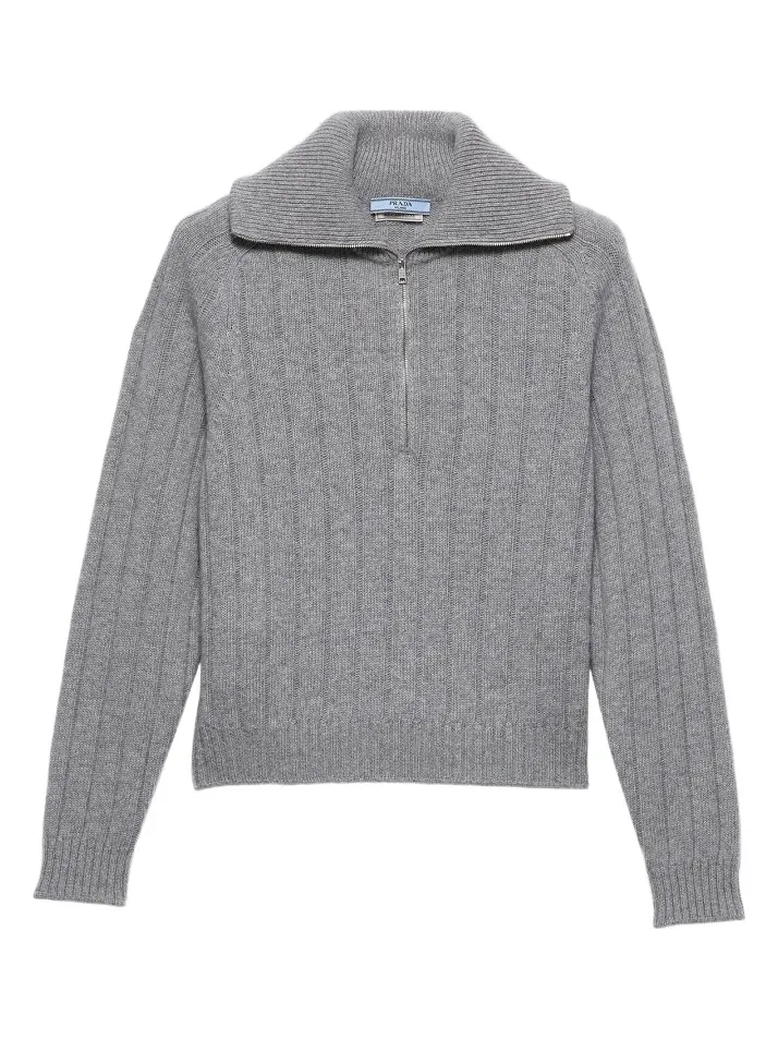 Women's Re-Cashmere Polo Sweater Women's Re-Cashmere Polo Sweater