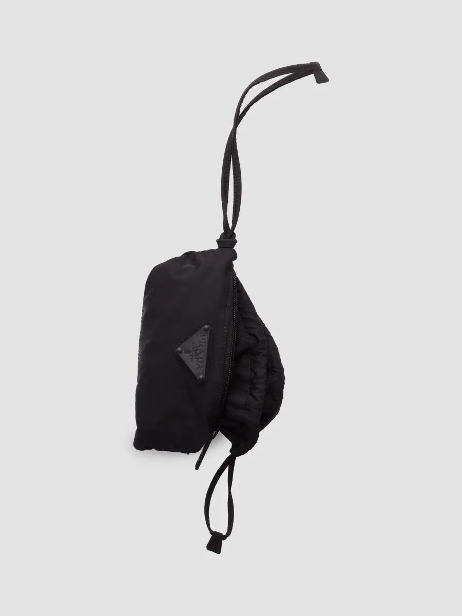 Prada Women's Foldable Re-Nylon Pouch | Thumbnail 2 Prada Women's Foldable Re-Nylon Pouch | Thumbnail 2