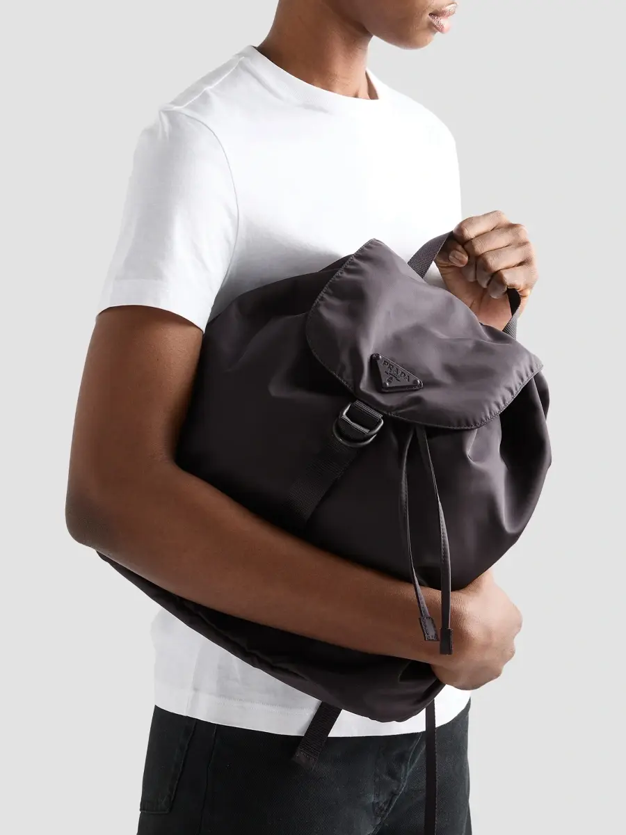 Prada Men's Re-Nylon Backpack | Thumbnail 2 Prada Men's Re-Nylon Backpack | Thumbnail 2