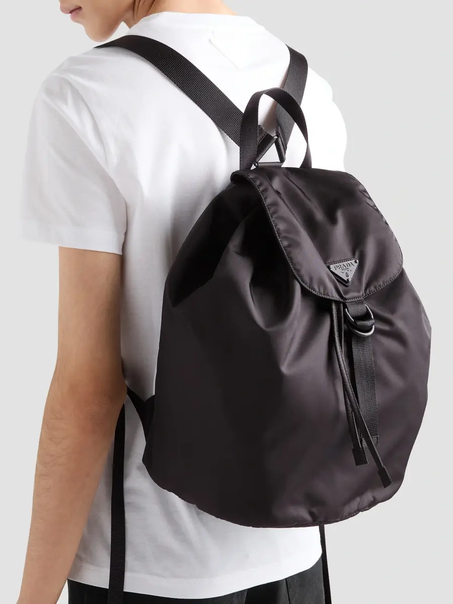 Prada Men's Re-Nylon Backpack | Thumbnail 3 Prada Men's Re-Nylon Backpack | Thumbnail 3