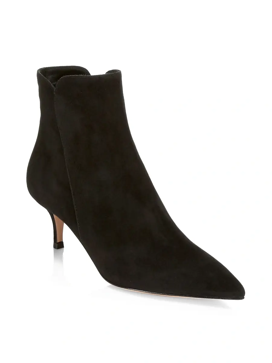 Gianvito Rossi Women's Levy Suede Ankle Boots | Thumbnail 2