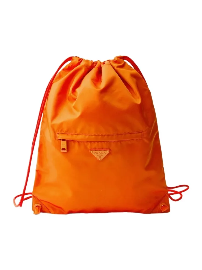 Prada Men's Re-Nylon Drawstring Backpack