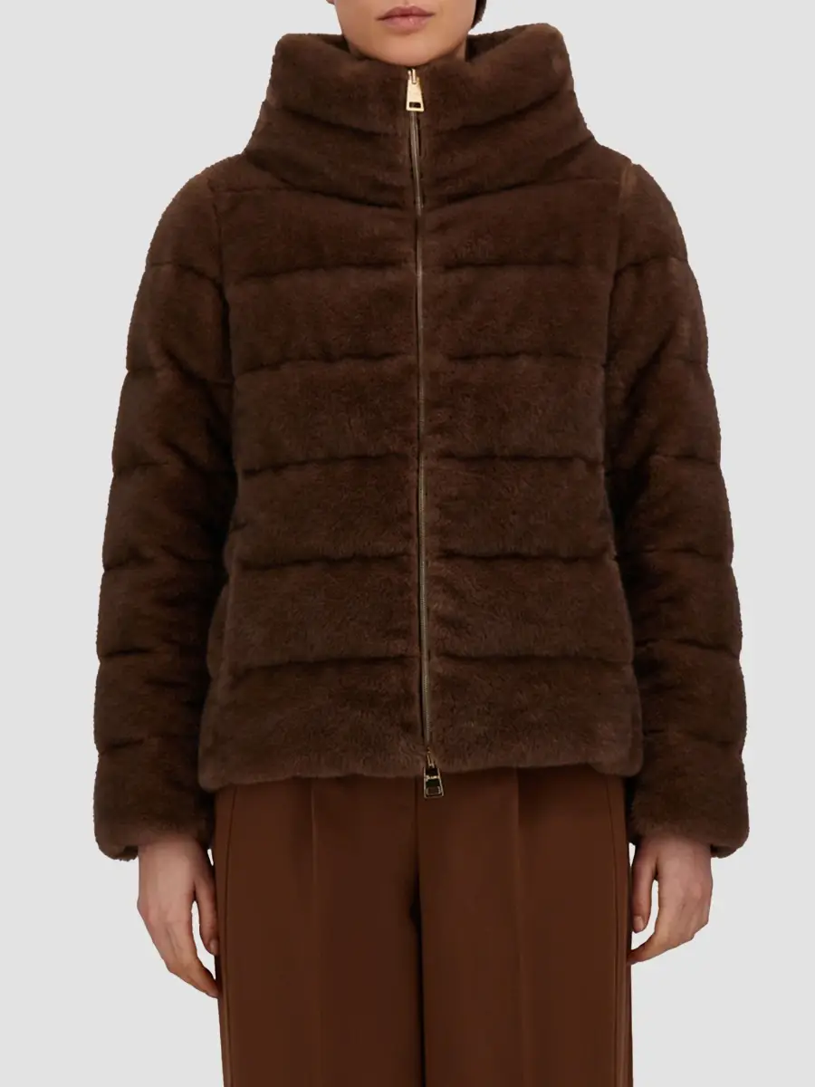 HERNO Women's Faux-Mink Fur Puffer Jacket | Thumbnail 4 HERNO Women's Faux-Mink Fur Puffer Jacket | Thumbnail 4
