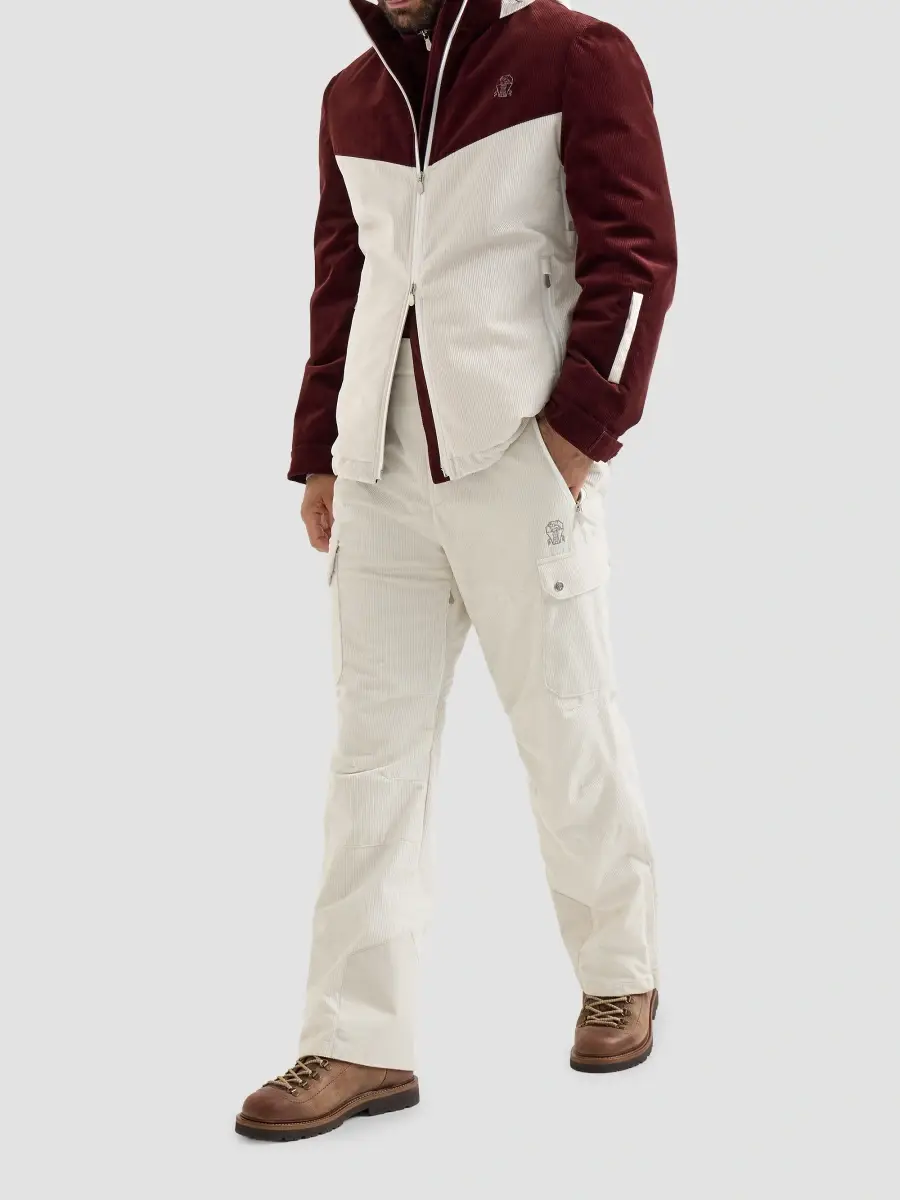 Brunello Cucinelli Men's Comfort Silk Jersey Long Sleeve T-Shirt with Embroidery - Panama | Thumbnail 2 Brunello Cucinelli Men's Comfort Silk Jersey Long Sleeve T-Shirt with Embroidery - Panama | Thumbnail 2