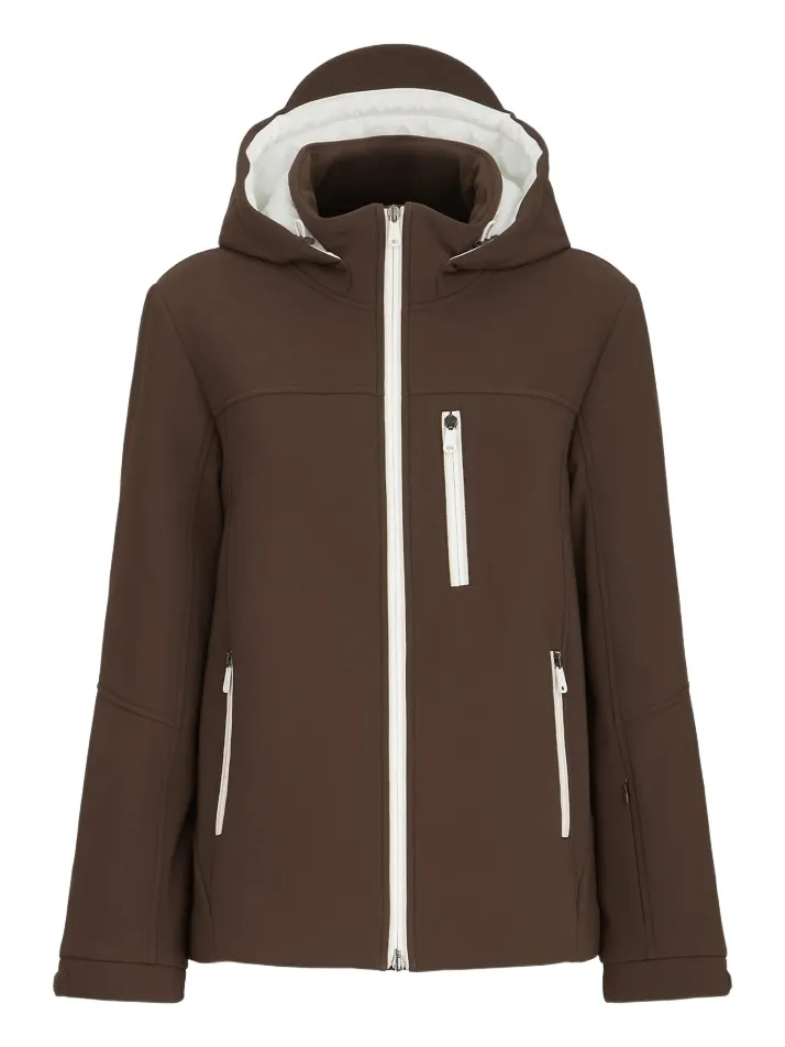 Women's Bonded Techno Fabric Hooded Mountain Jacket