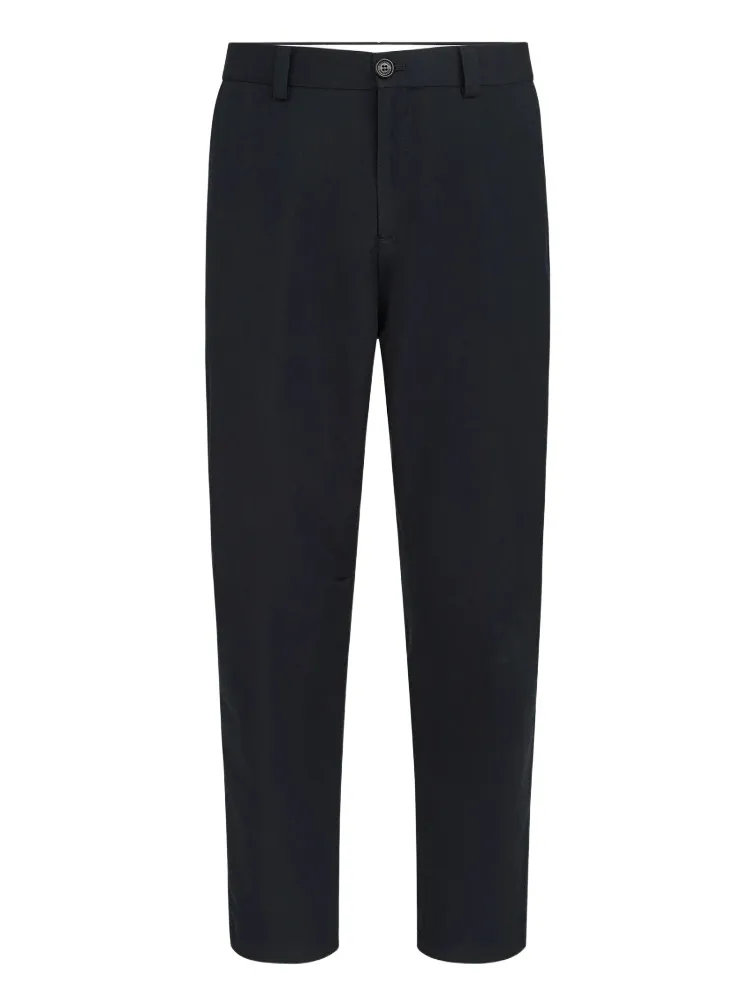 Brunello Cucinelli Men's Cotton and Virgin Wool Gabardine Ergonomic Trousers