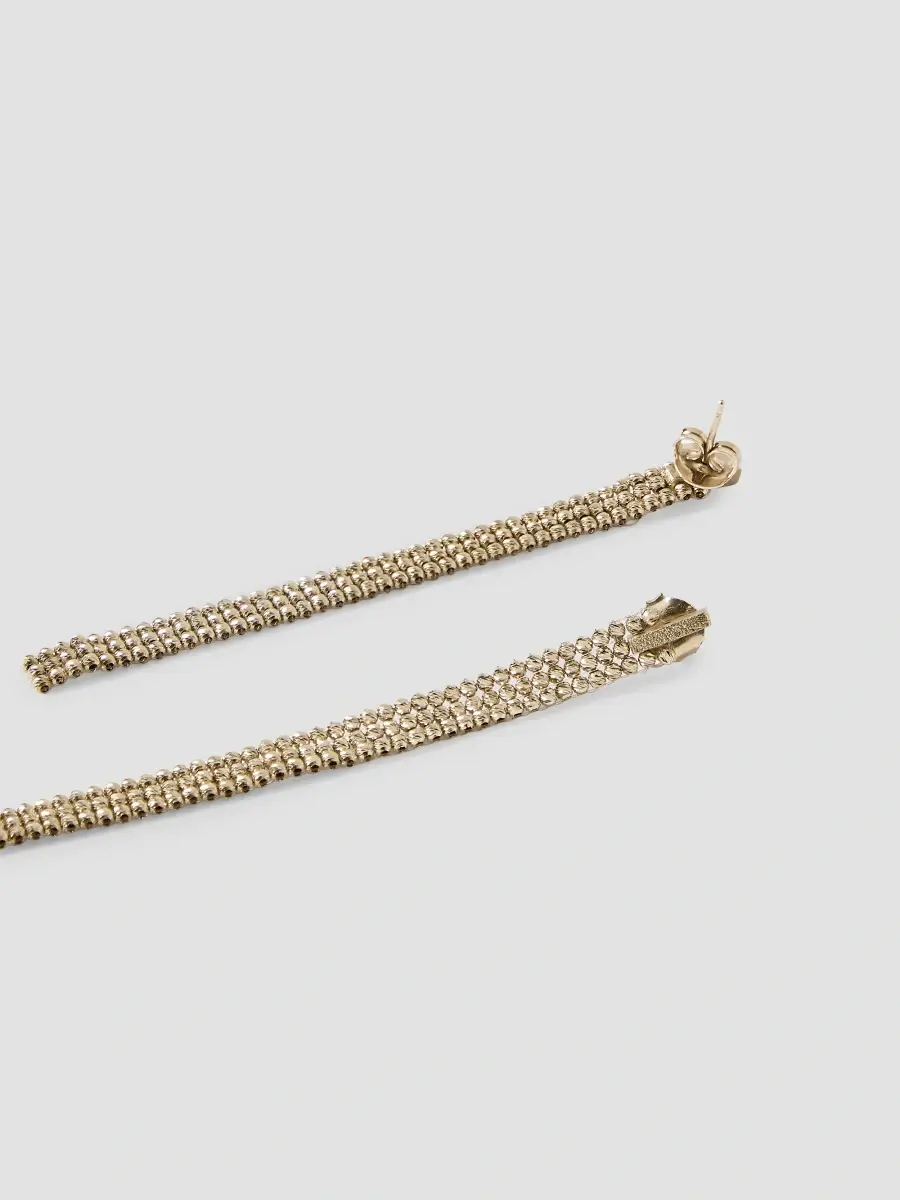 Brunello Cucinelli Women's Sterling Silver Cascade Earrings | Thumbnail 3 Brunello Cucinelli Women's Sterling Silver Cascade Earrings | Thumbnail 3