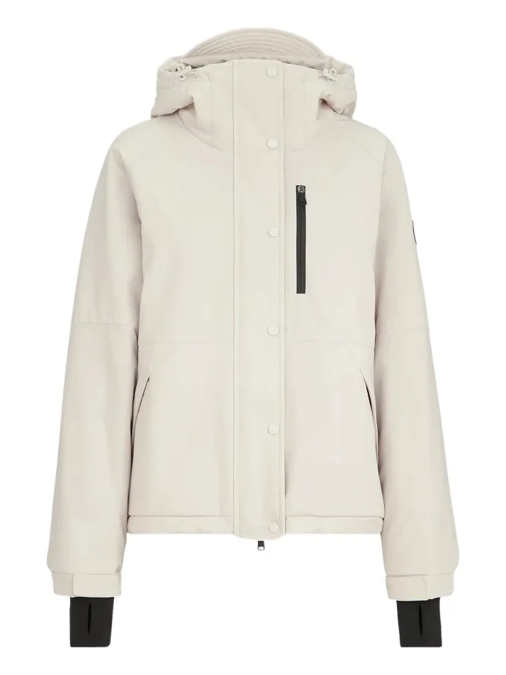 Women's Bonded Techno Fabric Hooded Mountain Coat Women's Bonded Techno Fabric Hooded Mountain Coat