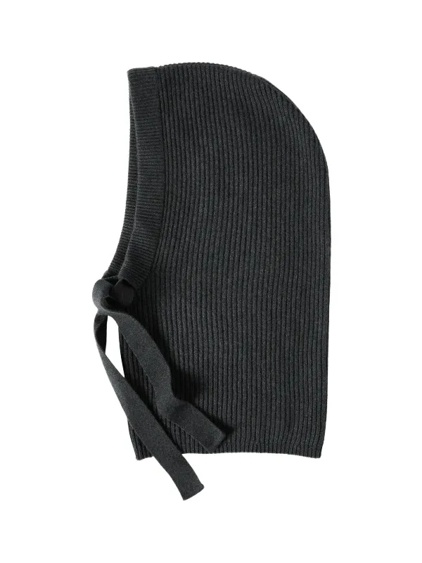 Brunello Cucinelli Women's Cashmere English Rib Knit Balaclava