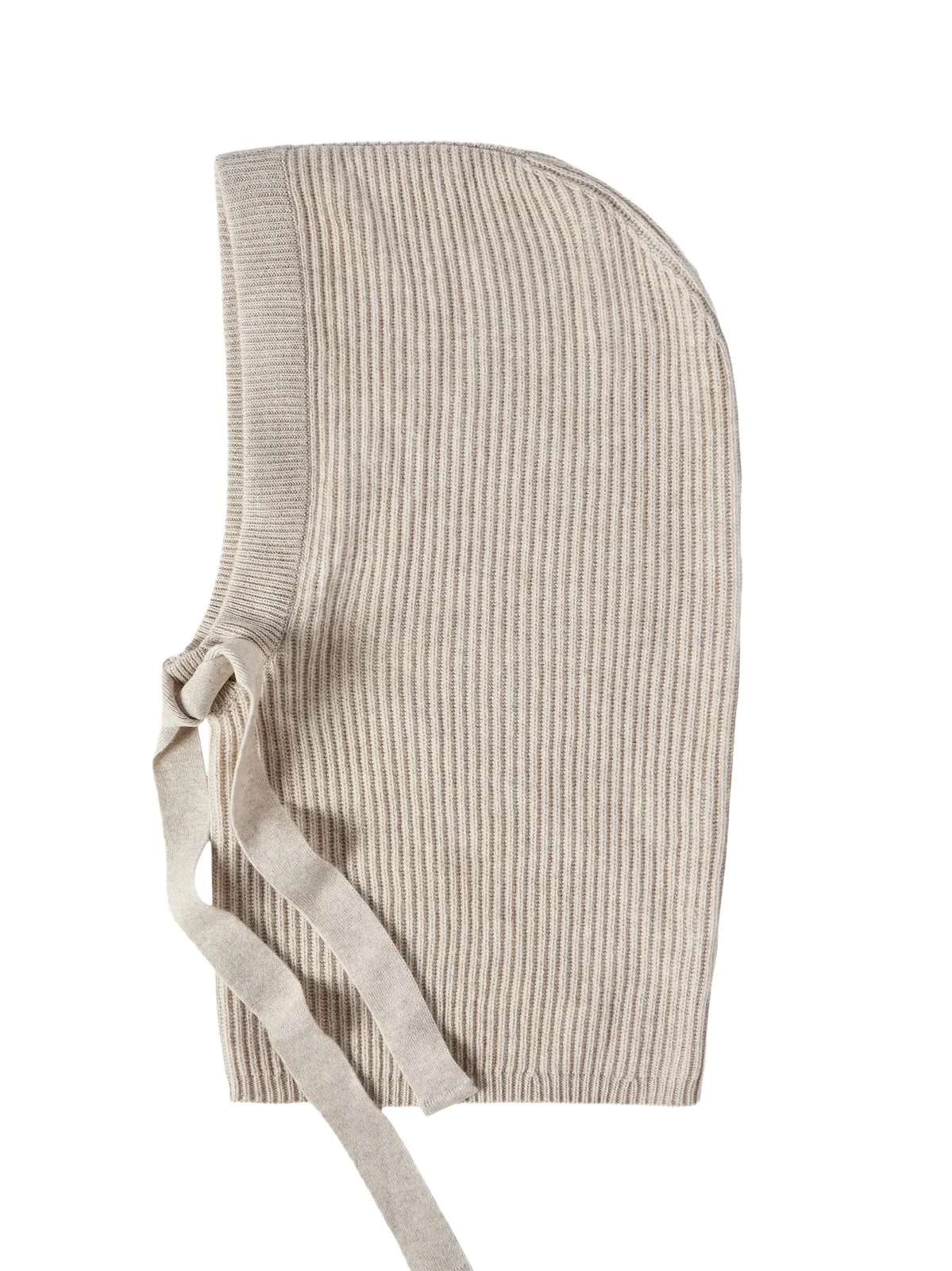 Women's Cashmere English Rib Knit Balaclava