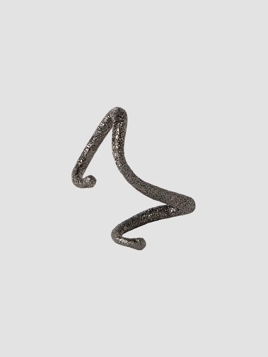 Brunello Cucinelli Women's Sterling Silver Shimmer Ear Cuff | Thumbnail 2 Brunello Cucinelli Women's Sterling Silver Shimmer Ear Cuff | Thumbnail 2