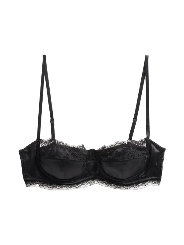 Women's Velata Silk Lace-Trimmed Bra Women's Velata Silk Lace-Trimmed Bra