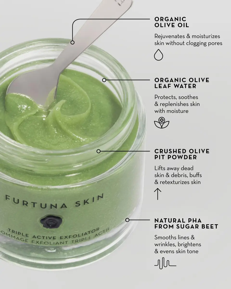 Furtuna Skin Triple Active Exfoliator, 0.5 oz. | Thumbnail 4