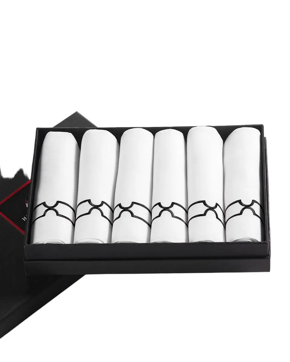 Haremlique Istanbul Topkapi Linen Guest Towels, Set of 6
