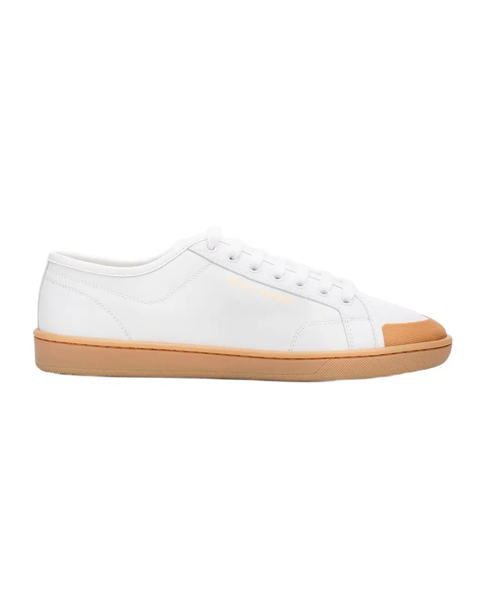 Saint Laurent Gym Leather Low-Top Sneakers