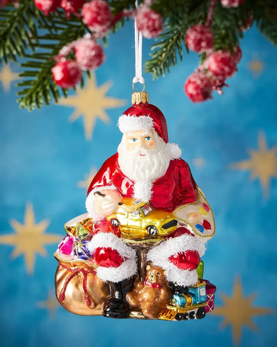 Exclusive Toymaker Santa Christmas Ornament | Thumbnail 3 Exclusive Toymaker Santa Christmas Ornament | Thumbnail 3