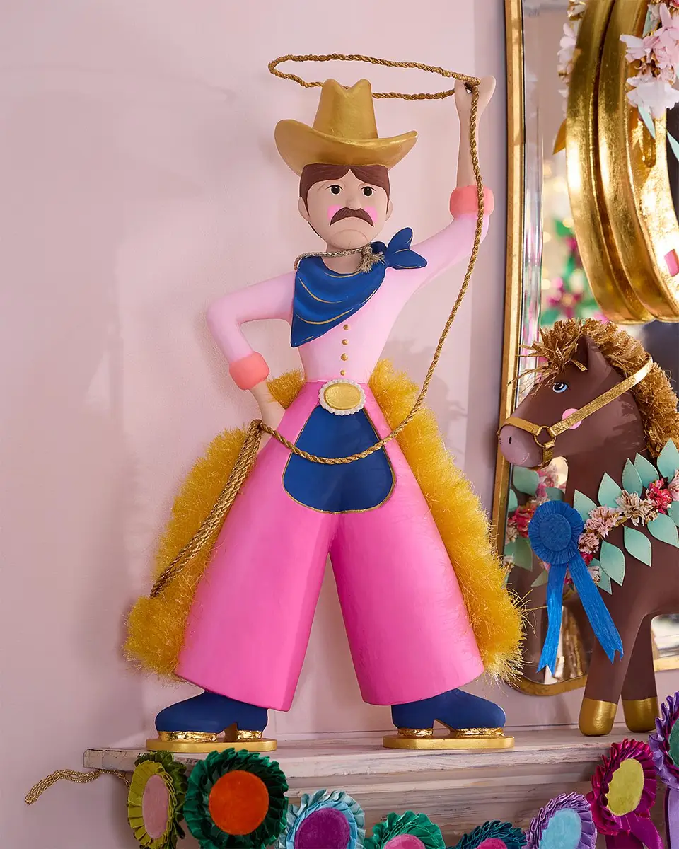 Glitterville Pinky Pete Cowboy Decorative Accent | Thumbnail 2