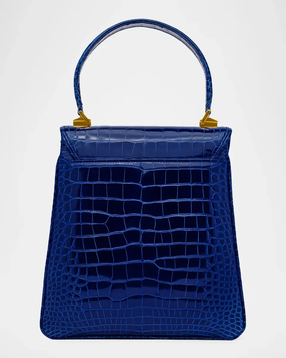 Lana Marks Princess Diana Alligator Top-Handle Bag | Thumbnail 4 Lana Marks Princess Diana Alligator Top-Handle Bag | Thumbnail 4